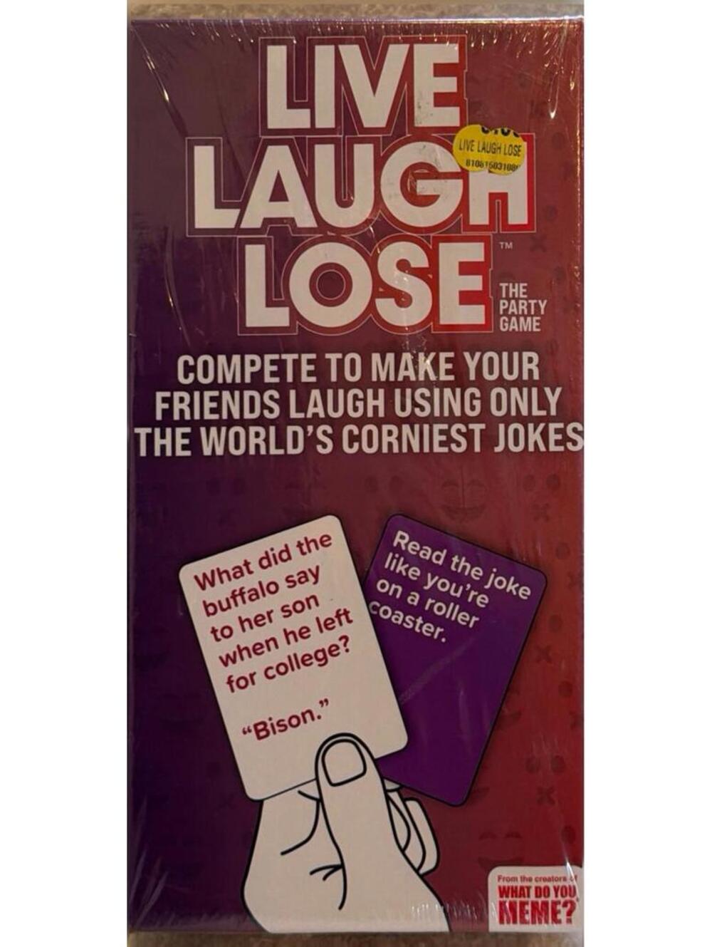 Live Laugh Lose Party Game What Do You Meme Family Card Game Sealed New